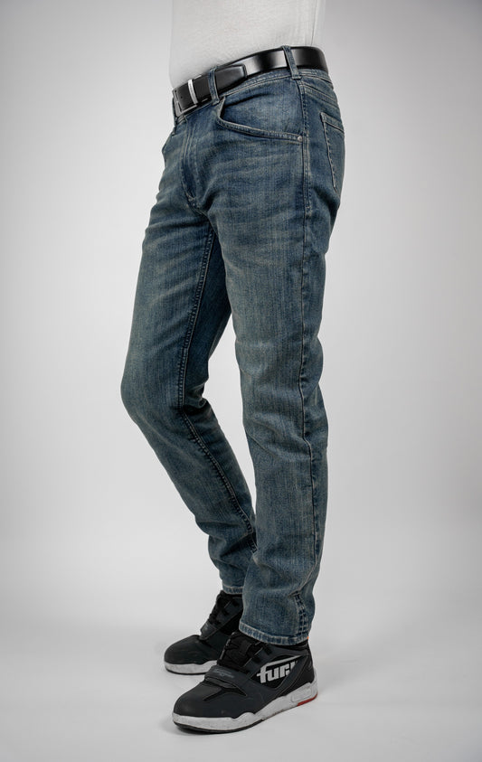 Bull-It Ajax Blue Straight Jeans Short ( AA )