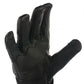 Bike It 'UFG' Ultimate Streetfighter Leather Motorcycle Glove (Black)