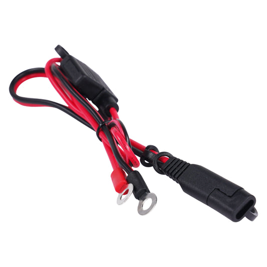 Bike It Battery Charger SAE Connector Lead With Ring Terminal Attachment